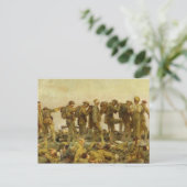 John Singer Sargent - Gassed ポストカード (スタンド正面)