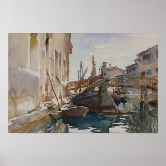John Singer Sargent - Giudecca ポスター (正面)