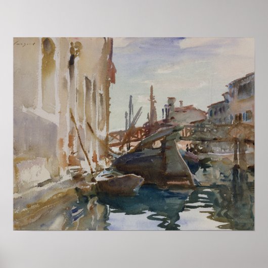 John Singer Sargent - Giudecca ポスター (正面)