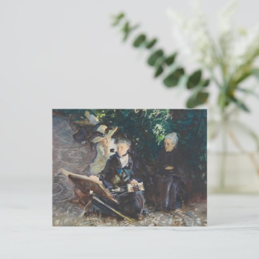 John Singer Sargent - In the Generalife ポストカード (スタンド正面)