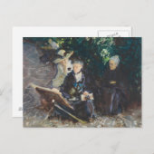 John Singer Sargent - In the Generalife ポストカード (正面/裏面)
