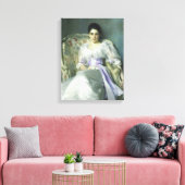 John Singer Sargent Lady Agnew Canvas Print キャンバスプリント (インサイチュ (リビング))
