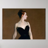 John Singer Sargent Madame X Classic Portrait ポスター (正面)