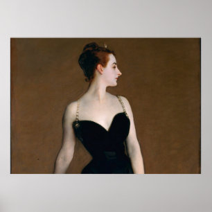 John Singer Sargent Madame X Classic Portrait ポスター