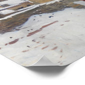 John Singer Sargent - Mannikin in the Snow ポスター (角)