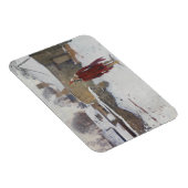 John Singer Sargent - Mannikin in the Snow マグネット (右側)