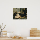 John Singer Sargent - Padre Sebastiano ポスター (キッチン)