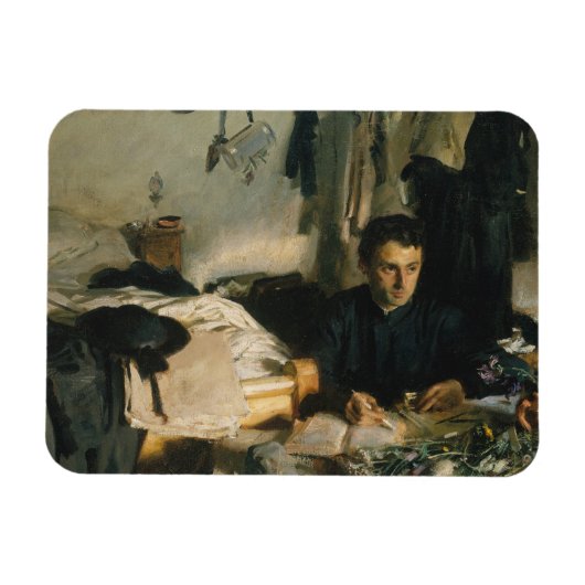 John Singer Sargent - Padre Sebastiano マグネット (横)