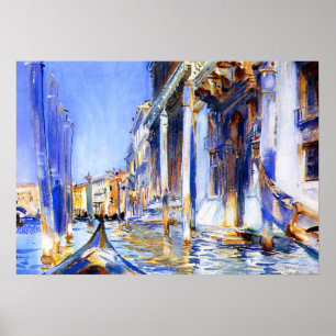 John Singer Sargent Rio dell'Angelo Veniceポスター ポスター