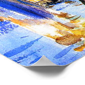 John Singer Sargent Rio dell'Angelo Veniceポスター ポスター (角)