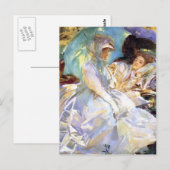 John Singer Sargent - Simplon Pass.読の ポストカード (正面/裏面)
