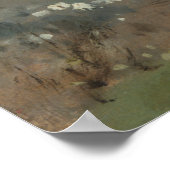 John Singer Sargent - Spanish Landscape ポスター (角)