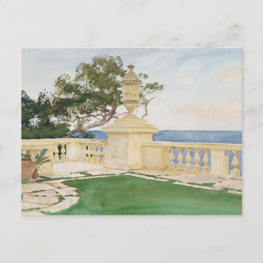 John Singer Sargent - Terrace, Vizcaya ポストカード (正面)