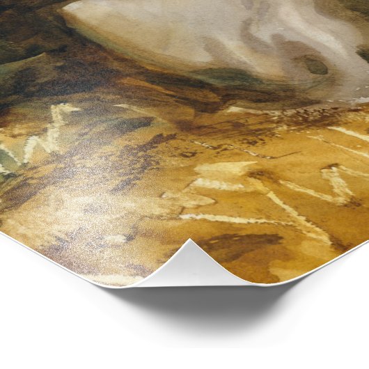 John Singer Sargent - Three Oxen フォトプリント (角)