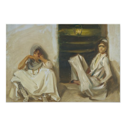 John Singer Sargent - Two Arab Women フォトプリント (正面)