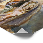 John Singer Sargent - Venetian Canal ポスター (角)