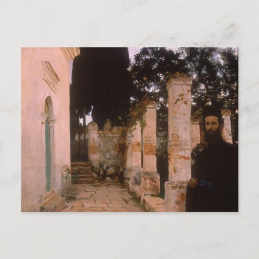 John Singer Sargent - Vespers ポストカード (正面)