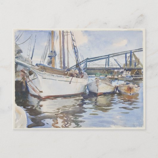 John Singer Sargent Water color - Seascape ポストカード (正面)