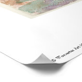 John Singer Sargent Watercolor - Palms ポスター (角)