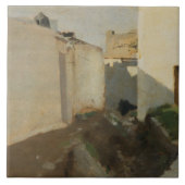 John Singer Sargent - White Walls in Sunlight タイル (正面)