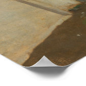 John Singer Sargent - White Walls in Sunlight ポスター (角)