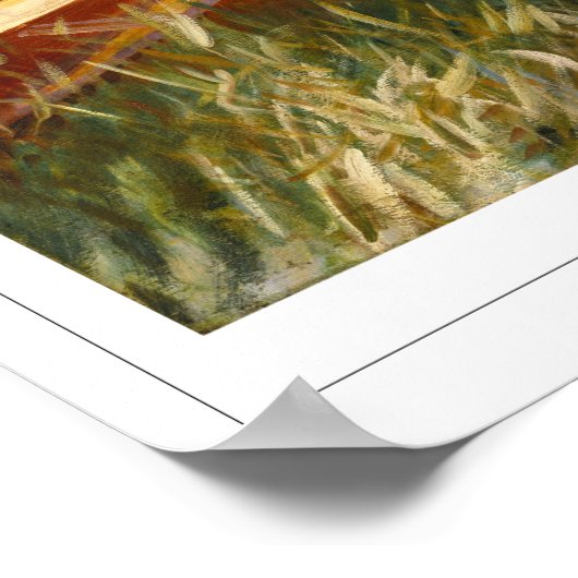 John Singer Sargent Zeding Art Poster #10-2 ポスター (角)