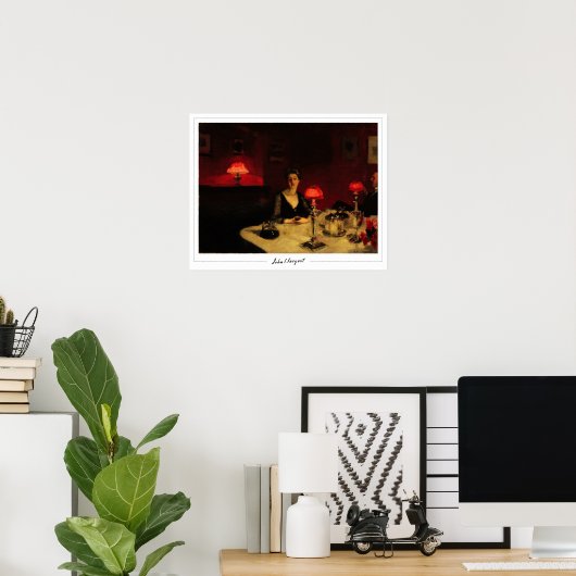 John Singer Sargent Zeding Art Poster #110 ポスター (ホームオフィス)