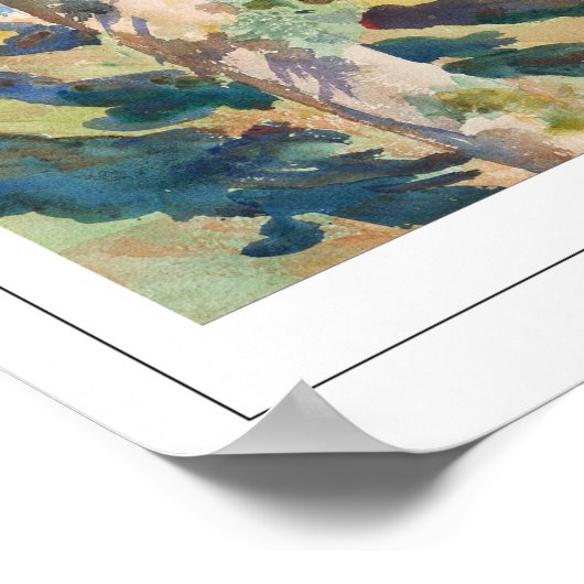 John Singer Sargent Zeding Art Poster #11 ポスター (角)