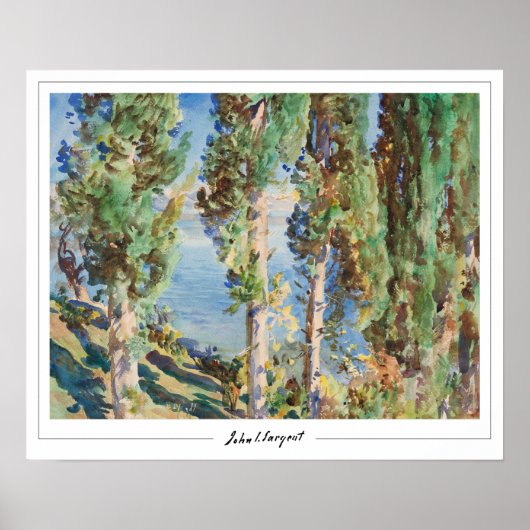 John Singer Sargent Zeding Art Poster #11 ポスター (正面)