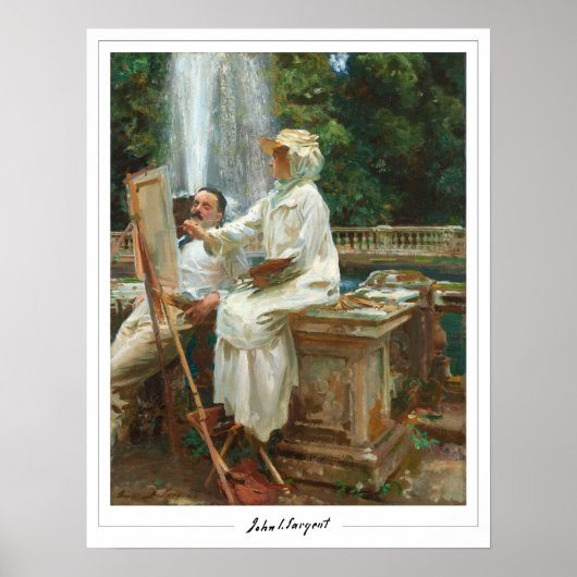 John Singer Sargent Zeding Art Poster #12 ポスター (正面)