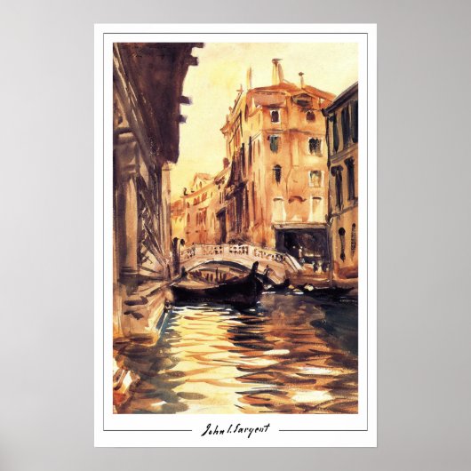 John Singer Sargent Zeding Art Poster #133 ポスター (正面)