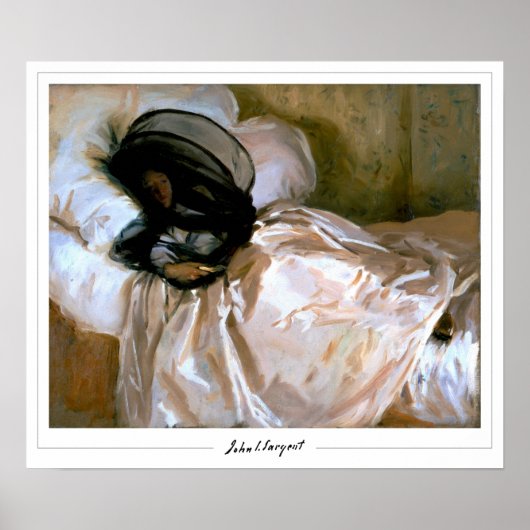 John Singer Sargent Zeding Art Poster #13-2 ポスター (正面)