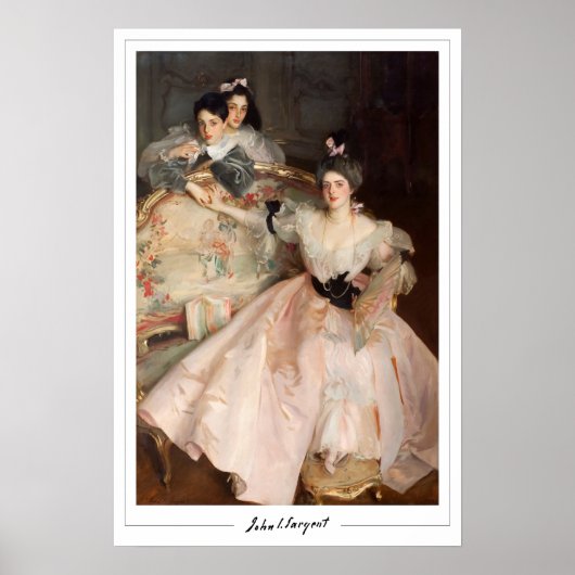John Singer Sargent Zeding Art Poster #15 ポスター (正面)