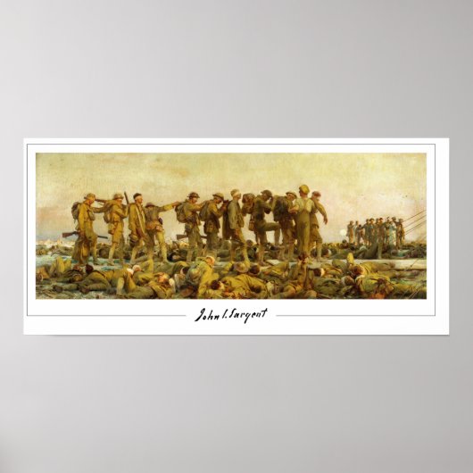 John Singer Sargent Zeding Art Poster #15-2 ポスター (正面)