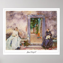 John Singer Sargent Zeding Art Poster #171-2 ポスター