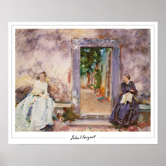 John Singer Sargent Zeding Art Poster #171-2 ポスター (正面)