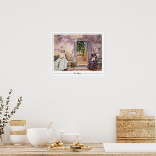 John Singer Sargent Zeding Art Poster #171-2 ポスター (キッチン)
