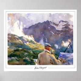 John Singer Sargent Zeding Art Poster #174-2 ポスター