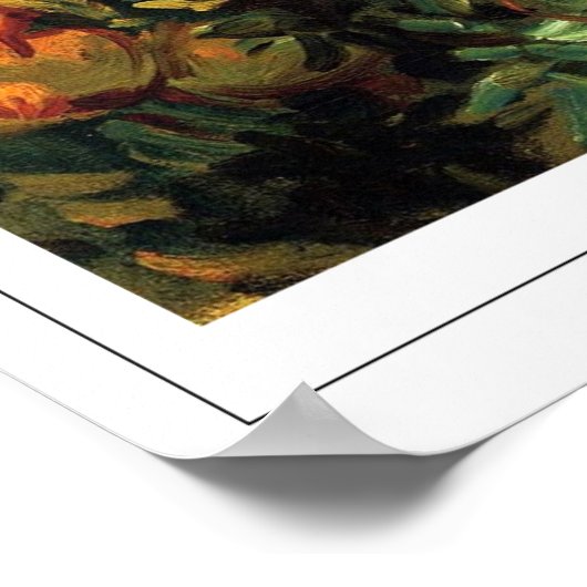 John Singer Sargent Zeding Art Poster #186-2 ポスター (角)