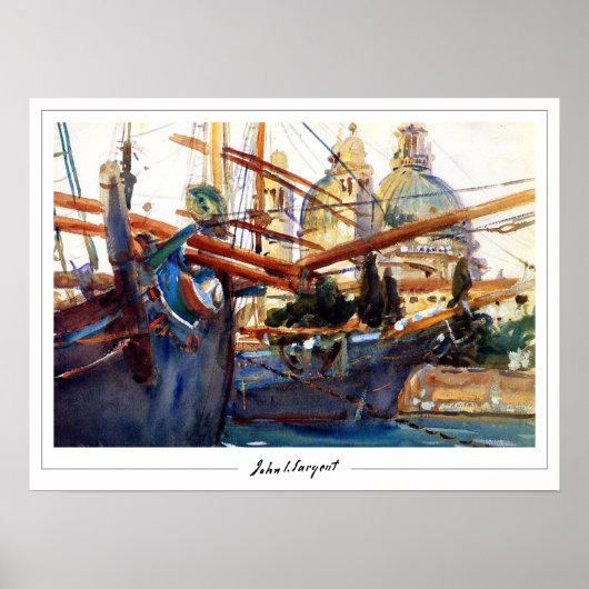 John Singer Sargent Zeding Art Poster #200 ポスター (正面)