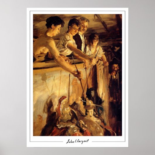 John Singer Sargent Zeding Art Poster #215-2 ポスター (正面)