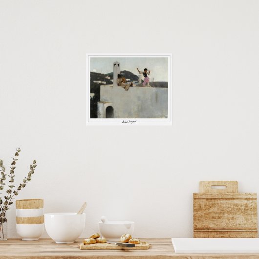 John Singer Sargent Zeding Art Poster #223 ポスター (キッチン)