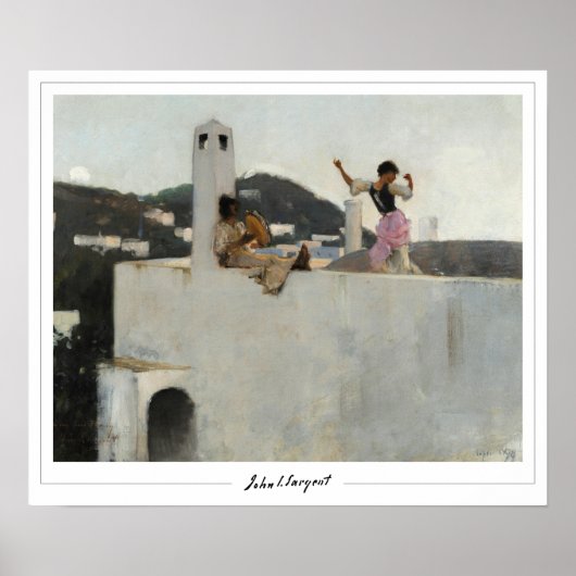 John Singer Sargent Zeding Art Poster #223 ポスター (正面)