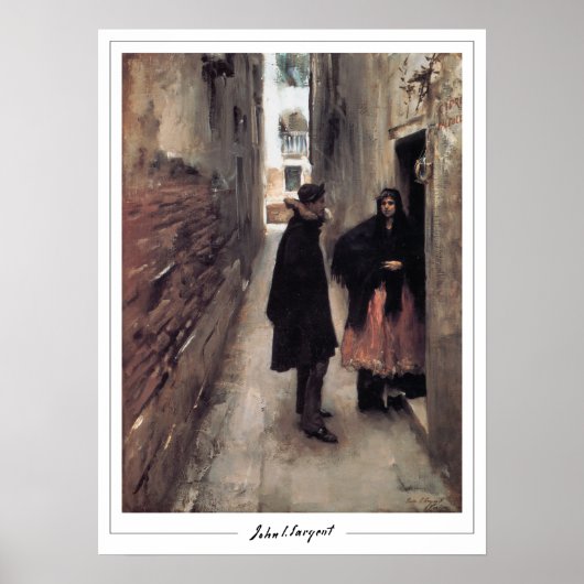 John Singer Sargent Zeding Art Poster #24-2 ポスター (正面)