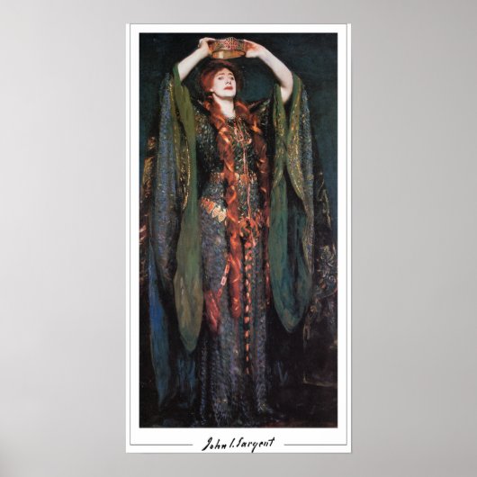 John Singer Sargent Zeding Art Poster #253 ポスター (正面)