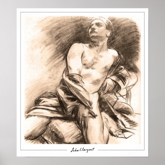 John Singer Sargent Zeding Art Poster #281-2 ポスター (正面)