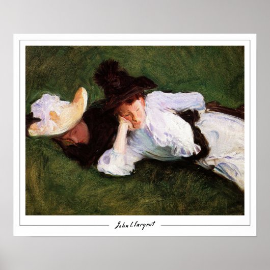 John Singer Sargent Zeding Art Poster #31 ポスター (正面)