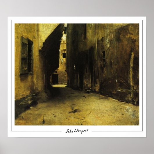 John Singer Sargent Zeding Art Poster #337 ポスター (正面)