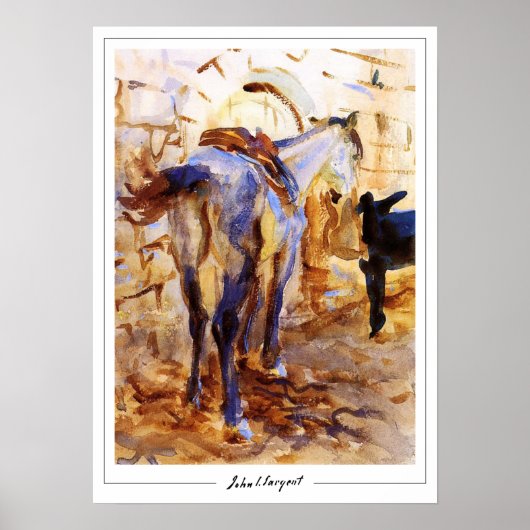 John Singer Sargent Zeding Art Poster #339 ポスター (正面)