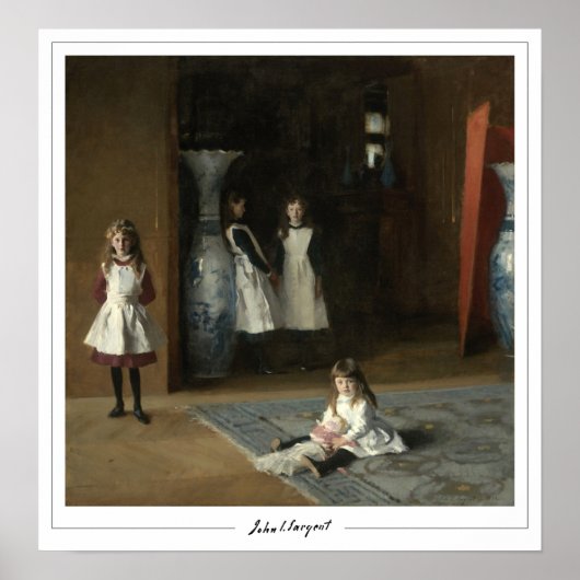 John Singer Sargent Zeding Art Poster #37-2 ポスター (正面)